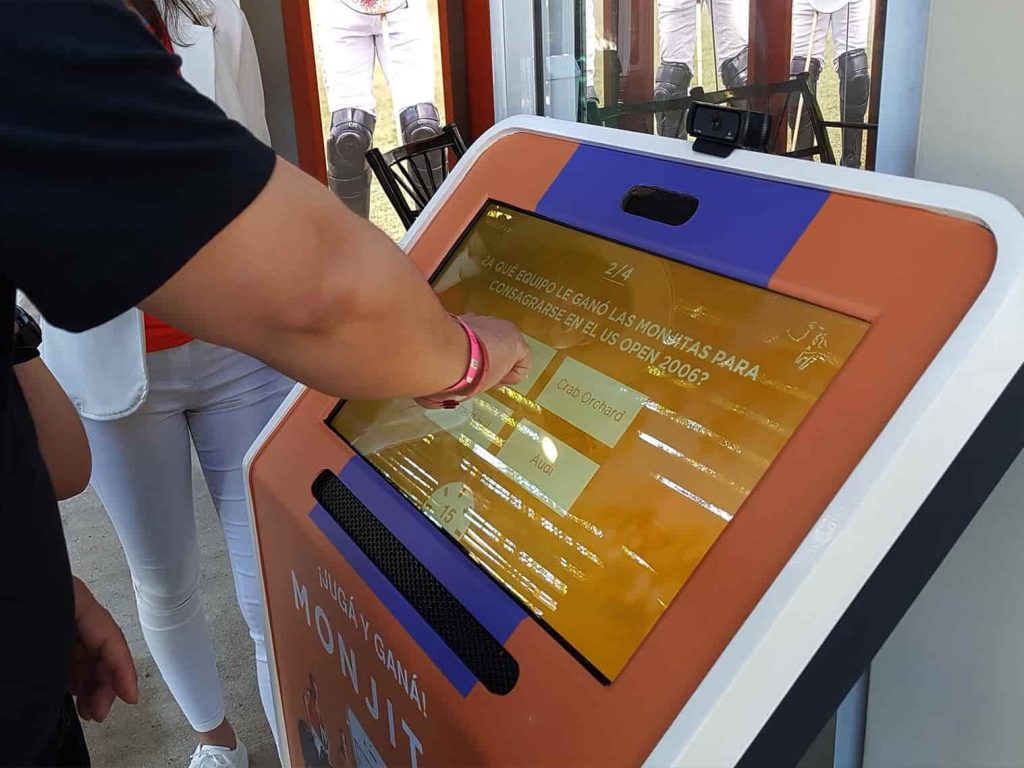 Interactive kiosk
